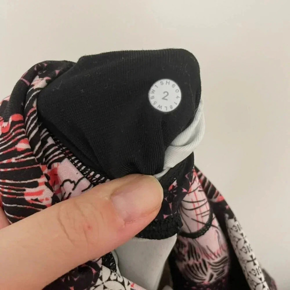 Lululemon Wunder Under Hi Rise Leggings Artisan Spring Multi Size 2 - Picture 5 of 9